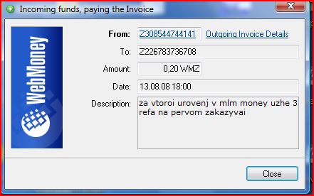 prihod is mlm money
